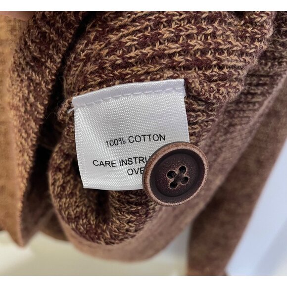 True Measure‎ of a Man Mens Chunky Knit Cotton Sweater Size XXL Classic Comfort - Picture 5 of 9